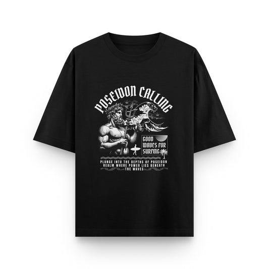 Poseidon Calling - Oversized  T-Shirt