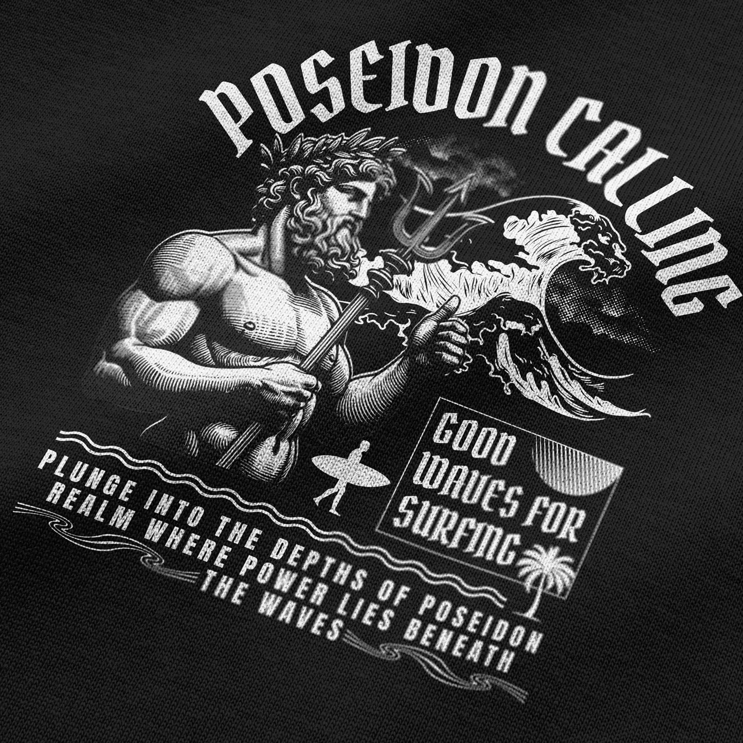 Poseidon Calling - Oversized  T-Shirt